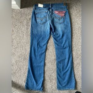 LEI Gabrielle curvy flared size 7 regular jeans